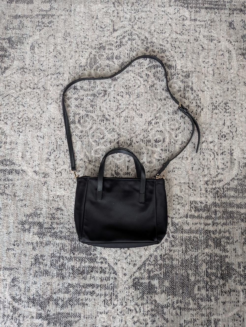 kate spade black nylon bag with bow detail - Picture 4 of 10